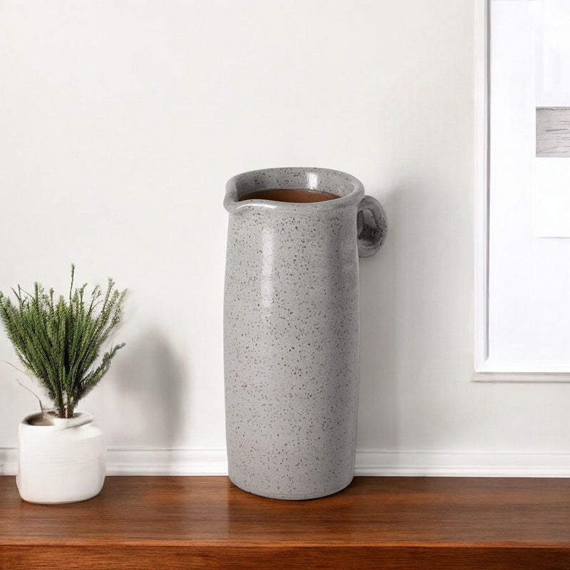 Cylinder Urns Jars (392209) - Gray