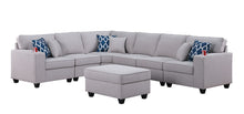 Load image into Gallery viewer, Cooper - Sectional Sofa With Ottomans And Cupholder

