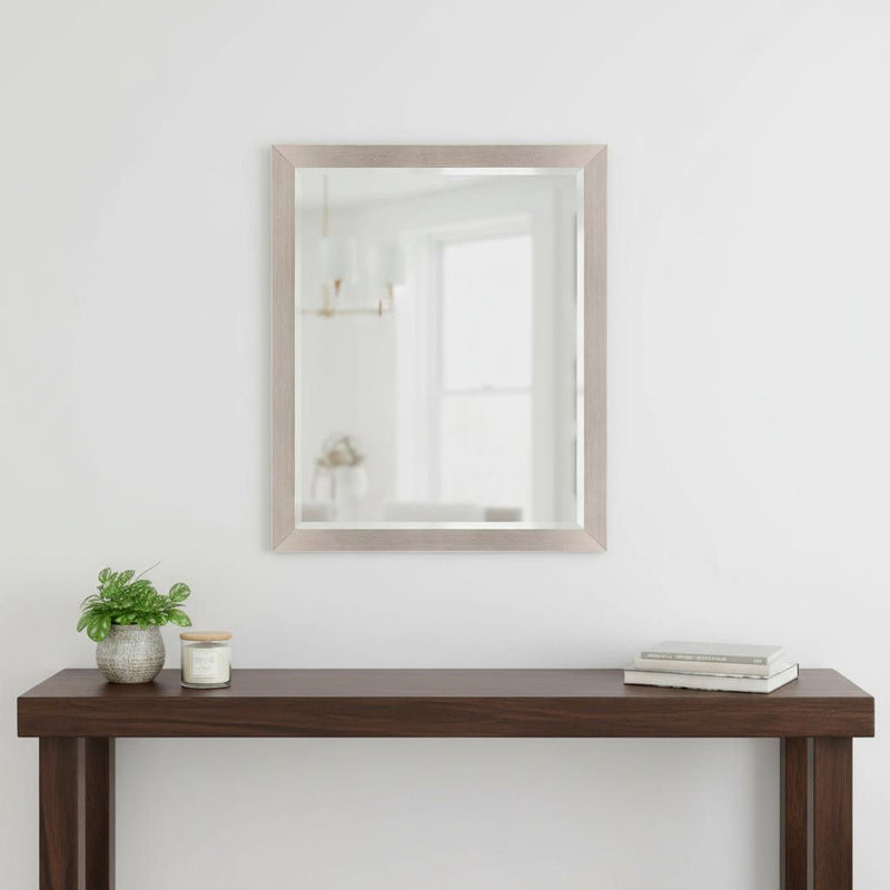 42" Framed Accent Mirror - Pearl Silver
