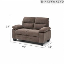 Load image into Gallery viewer, Summerton - Loveseat With Pillow Top Arms And Removable Back

