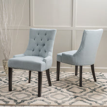 Load image into Gallery viewer, Contemporary Cheney Dining Chair Set With Tufted Design
