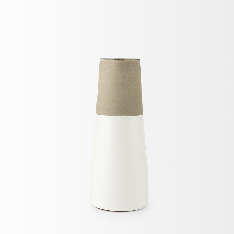 Decorative Jug - White / Natural