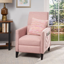 Load image into Gallery viewer, Kiersten - Contemporary Fabric Pushback Recliner
