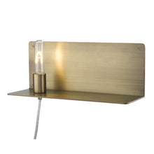 Load image into Gallery viewer, XL Dull Shelf Wall Light - Gold

