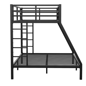 Metal Twin XL over Queen Bunk Bed for Teens and Adults,Space-Saving/Noise Reduced/No Box Spring Needed, Old SKU W1307S00013 (Expect arrive date 2024/3/24)