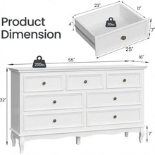Load image into Gallery viewer, 7 Drawer Dresser
