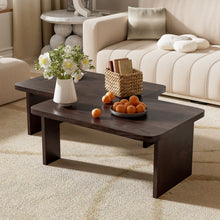 Load image into Gallery viewer, Modern Minimalist Coffee Table Set With Splicing Design
