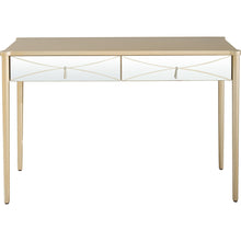 Load image into Gallery viewer, 48" Mirrored Glass Console Table - Champagne
