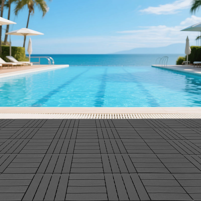 Interlocking Decking Tiles, 44 Packs