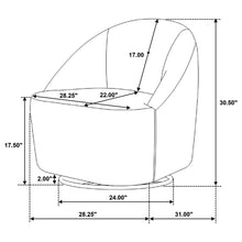 Load image into Gallery viewer, Denali - Accent Swivel Chair

