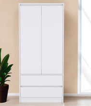 Load image into Gallery viewer, Two Drawer, Combo Dresser - White
