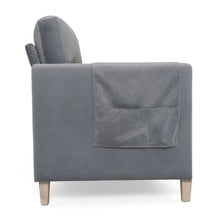 Load image into Gallery viewer, Comfortable Solid Wood Three-Seater Sofa, Soft Cushions, Durable And Long-Lasting, 79.5&quot; Sofa Couch For Living Room
