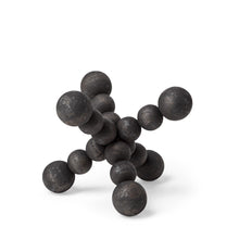 Load image into Gallery viewer, Beaded Wooden Decorative Jack - Black
