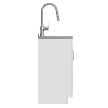 Load image into Gallery viewer, Darwin - Deluxe Laundry Cabinet With Pull-Out Faucet And Stainless Steel Sink
