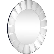 Load image into Gallery viewer, 30" Round Glass Framed Accent Mirror - Clear
