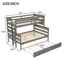 Load image into Gallery viewer, Detachable Design Bunk Bed With Ladder
