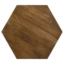 Load image into Gallery viewer, Athena - Hexagonal Top Coffee Table Coffee Table With Geometric Design - Natural
