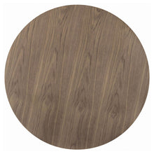 Load image into Gallery viewer, Round Dining Table With Pedestal Base - Warm Walnut

