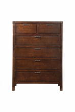Load image into Gallery viewer, Solid Six Drawer Chest - Brown

