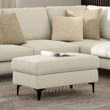 Load image into Gallery viewer, Ava - Versatile Mid Century Ottoman

