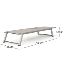 Load image into Gallery viewer, Myers - Modern Chaise Lounge Set With Adjustable Mesh Back
