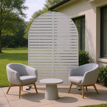 Load image into Gallery viewer, Three Panel Screen Room Divider (720156) - White
