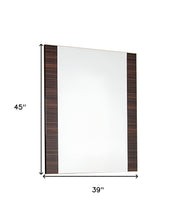 Load image into Gallery viewer, 45" Framed Accent Mirror - Ebony
