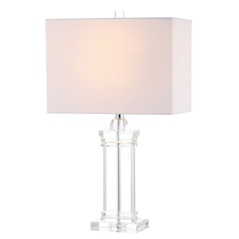 25" Novelty Table Lamp LED With Shade - Clear