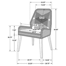 Load image into Gallery viewer, Modern Coastal Dining Chair (Set of 2)
