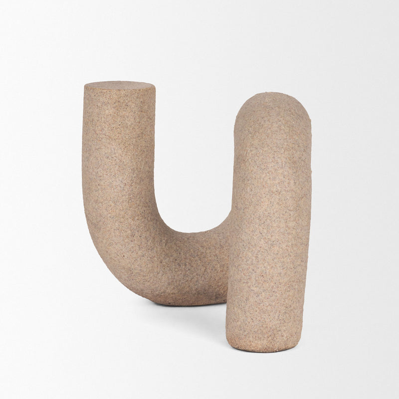 Decorative Wall Sculpture (729146) - Beige
