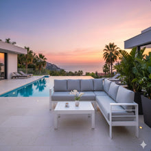 Load image into Gallery viewer, Outdoor Patio Set, All-Weather With Thick Cushions

