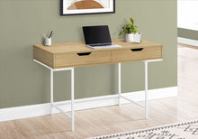 Load image into Gallery viewer, Computer Desk For Home Office, Storage Drawers, Marble Look Contemporary &amp; Modern
