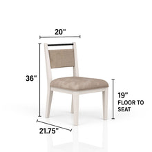 Load image into Gallery viewer, Rope Back Chair - Beige / Carmel
