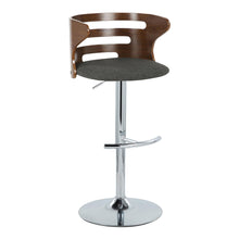 Load image into Gallery viewer, Cosi - Mid Century Modern Adjustable Barstool With Swivel &amp; Rounded T Footrest (Set of 2)
