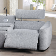 Load image into Gallery viewer, Fullar - RAF Modular Power Motion Recliner - Light Gary Chenille

