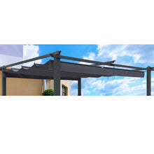 Load image into Gallery viewer, Replacement Canopy Top Cover Fabric For Outdoor Patio Retractable Pergola Sun-Shelter Canopy
