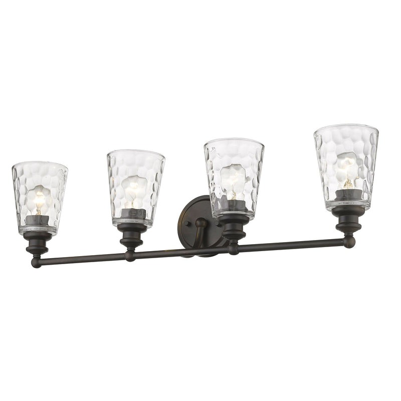 Mae 4-Light Oil-Rubbed Vanity - Bronze