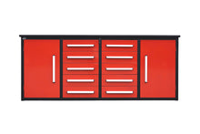 Load image into Gallery viewer, Storage Cabinets With Workbench (With 10 Drawers And 2 Cabinets)
