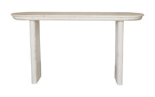 Load image into Gallery viewer, 60" Solid Wood Oval Console Table - Natural
