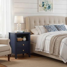 Load image into Gallery viewer, Winston - 2 Drawer Storage Nightstand
