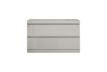 Load image into Gallery viewer, Two Drawer Nightstand - Light Gray
