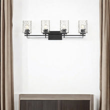 Load image into Gallery viewer, Livvy 4-Light Vanity - Matte Black
