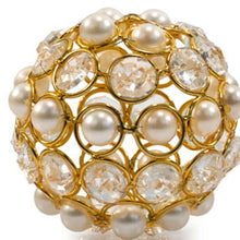 Load image into Gallery viewer, Decorative Orbs (Set of 2) - Gold / Ivory / Pearl
