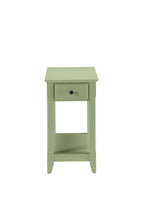 Load image into Gallery viewer, Single Drawer End Table - Pale Green
