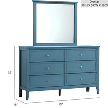 Load image into Gallery viewer, Daniel - Dresser, 6 Drawer
