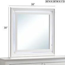 Load image into Gallery viewer, Verona - Mirror With Premium Low Distortion Glass - White
