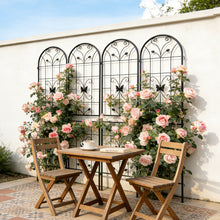 Load image into Gallery viewer, Garden Metal Trellis Rustproof Trellis For Climbing Plants Outdoor Flower Support

