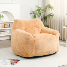 Load image into Gallery viewer, Beanbag Sofa Chair With Armrests Stuffed High Density Foam
