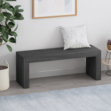 Load image into Gallery viewer, Acacia Wood Dining Bench, Farmhouse Style
