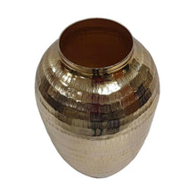 Load image into Gallery viewer, Hammered Urn Table Vase (574418) - Gold
